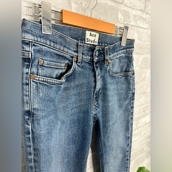 ACNE STUDIOS | Ace Stretch Vintage Stretch -washed indigo - Size W29  /L29‌‌‌‌‌ - Picture 9 of 14
